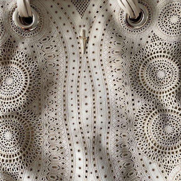 CESARE PACIOTTI ๐ฏ authentic RARE suede leather bag! Paid 4500$ luxury designer. - Picture 3 of 8